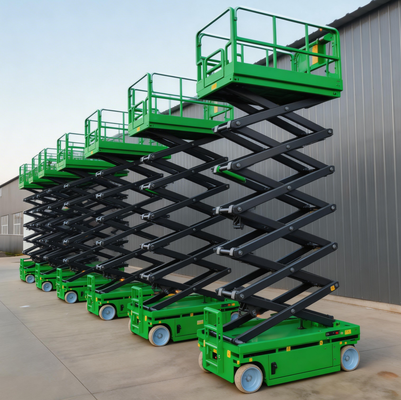 Piattaforma elevatrice semovente a forbice elettrica per sollevatore singolo da 6 m 450 kg