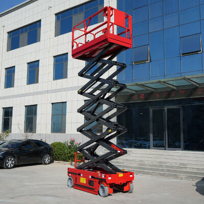 Piattaforma di lavoro mobile semovente a forbice 6m - 16m, capacità 450kg
