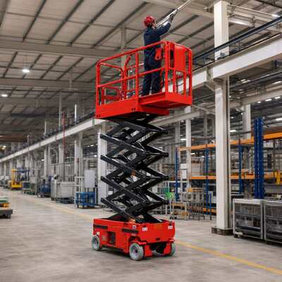 Attrezzatura di sollevamento idraulico industriale della piattaforma elettrica semovente dell'ascensore di forbici