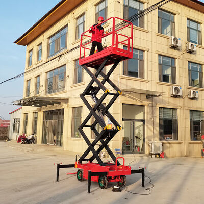 Piattaforma Mobile Idraulica a Pantografo per Lavori Aerei