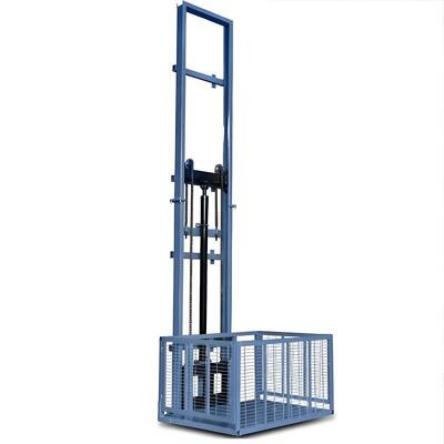 Elevatore di carico elettrico per magazzino idraulico con piattaforma elevatrice da 8 m 1 T